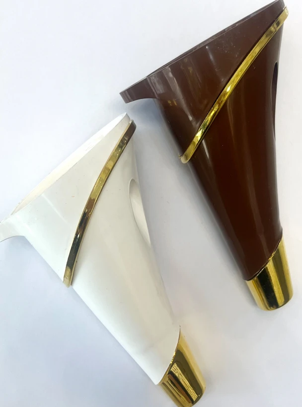 پایه لبخند سفید و قهوه ای  16سانتی